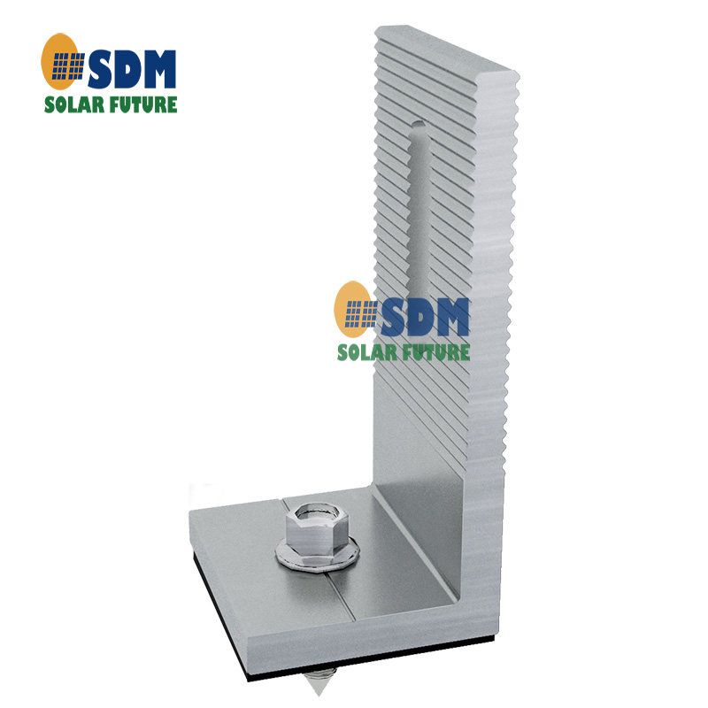L-type colour steel tile roofing jig