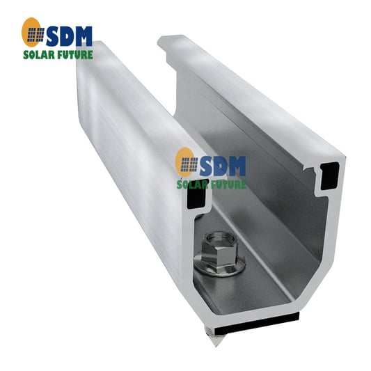 U-shape colour steel tile solar clamps