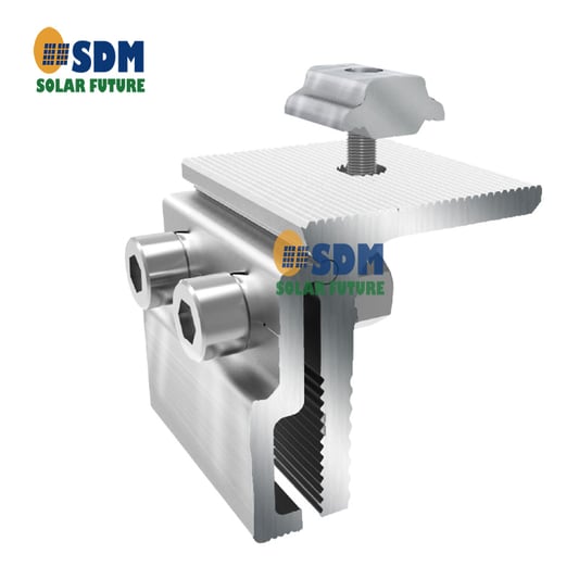 Upright Colour Steel Tile Solar Roof Fixture